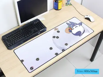 

anime Totoro mouse pad 800x300x3mm pad to mouse notbook computer mousepad Fashion gaming padmouse gamer to keyboard mouse mats
