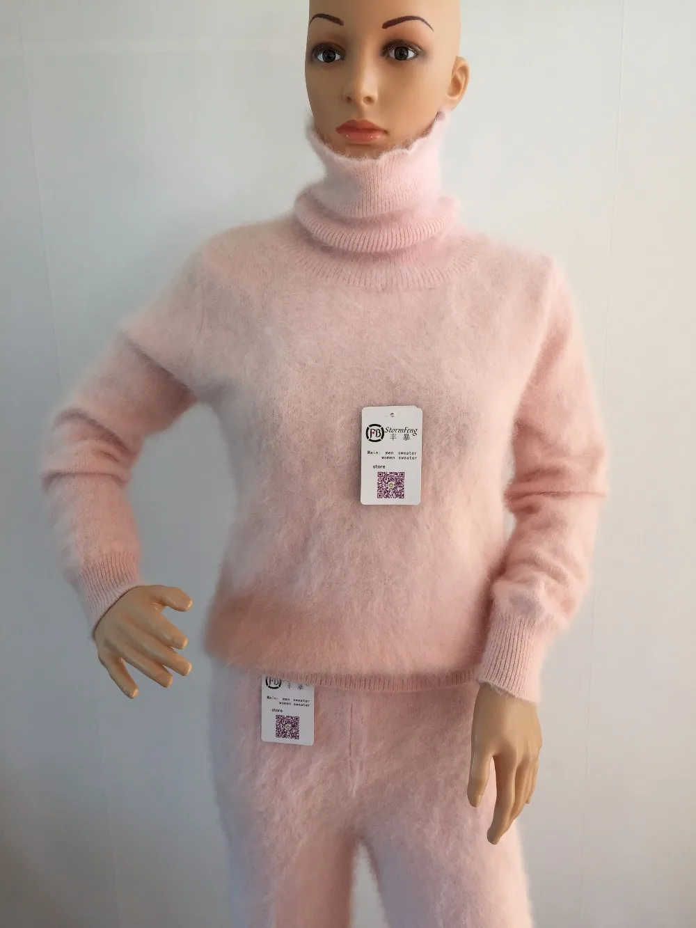 Головной свитер женский норковый кашемировый свитер A171212