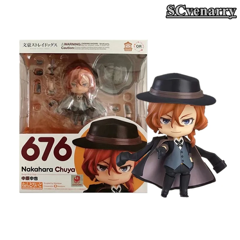 Ainme Bungo бродячие собаки накахара чуя Nendoroid 676 # фигурка Коллекционная модель