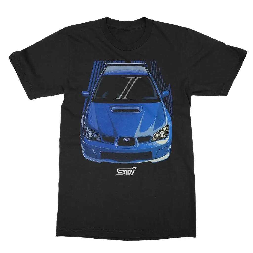 Лидер продаж 2019 летняя футболка Subie с японским автомобилем WRX STI JDM