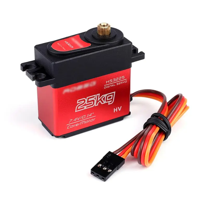 

Dropshipping Servo r25 25KG Power HD Servos Motor Metal Gear Digital Accessories Analog Feetech Coreless For RC Car Plane Parts