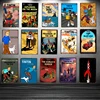 Tintin Cartoon Movie Tin Sign Metal Plate Iron Painting Kids Room Wall Bar Coffee Home Art Craft Decor 30X20CM DU-1018 ► Photo 2/6