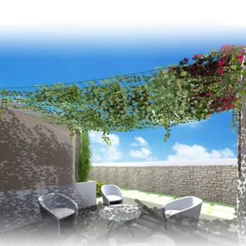 

Plant Net Green Nylon Trellis Netting Plant Support Climbing Grow Tent Garden