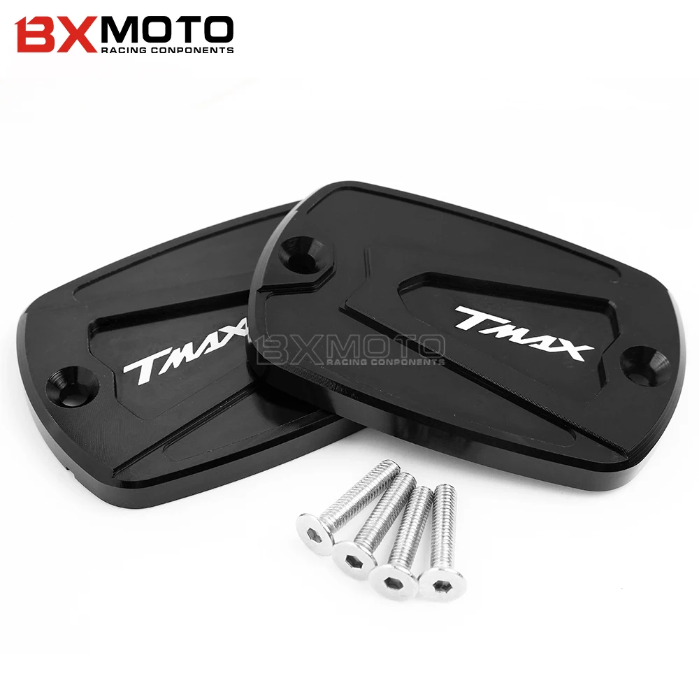 

CNC Aluminum Red Motorcycle Brake Fluid Fuel Reservoir Tank Cap Cover For YAMAHA T-Max 500 TMAX 500 TMax 530 SD SX 2018 T Max500