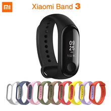 Новинка, Xiaomi mi смарт-браслет 3, 0,78 дюймов, OLED, мгновенное сообщение, Идентификатор вызывающего абонента, погода, Forecate mi Band 3