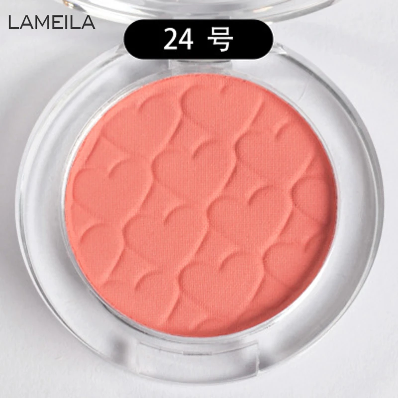 

2017 New 1Pcs Orange red Eye Shadow atural matte Powder Shimmer Warm Color Shadow With Eyeshadow Brush Cosmetics E24