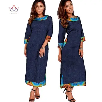 

Plus Size Women Clothing Maxi Dress Dashiki African O-Neck Dress For Women In African Clothing Party Long Dress 4xl Other WY2705