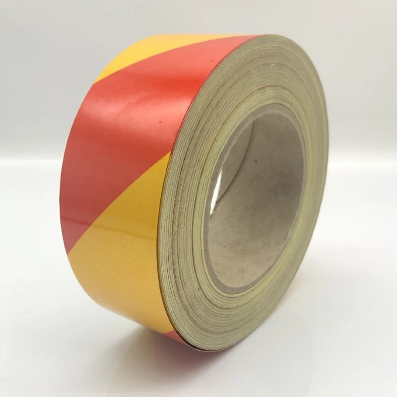 5cm width Self-Adhesive Reflective Sticker Warning Strip Decal corrosion resistance