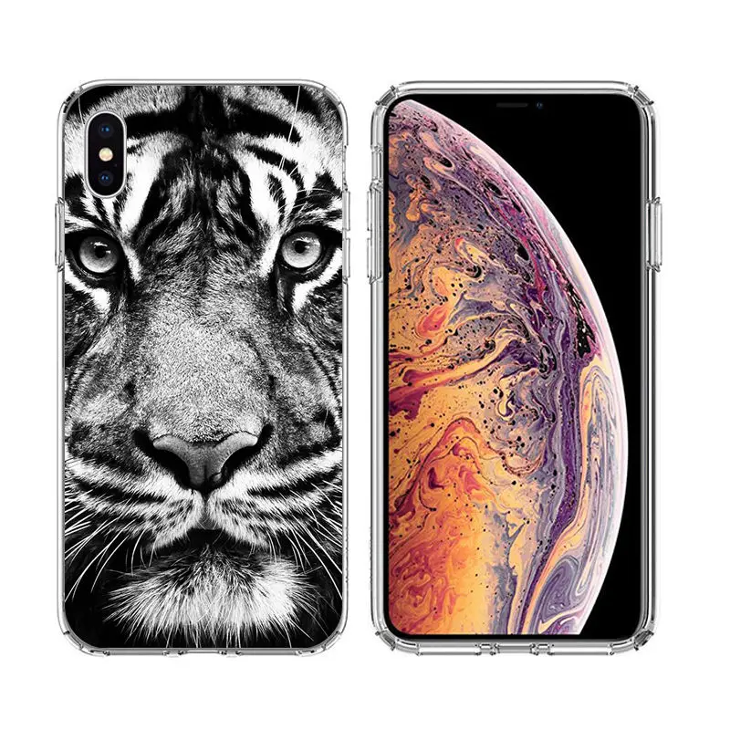 Arvin Case FOR Iphone 7 Soft Clear Protective TPU Back Cover FOR  Iphone 5s 6s Plus Silicone Phone Case FOR Iphone 8 X XS Max XR (5)