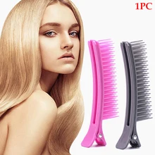 Пластиковые инструменты для укладки многофункциональные парикмахерские профессиональные секционные ручки для дома салон разделительный зажим для волос помощник