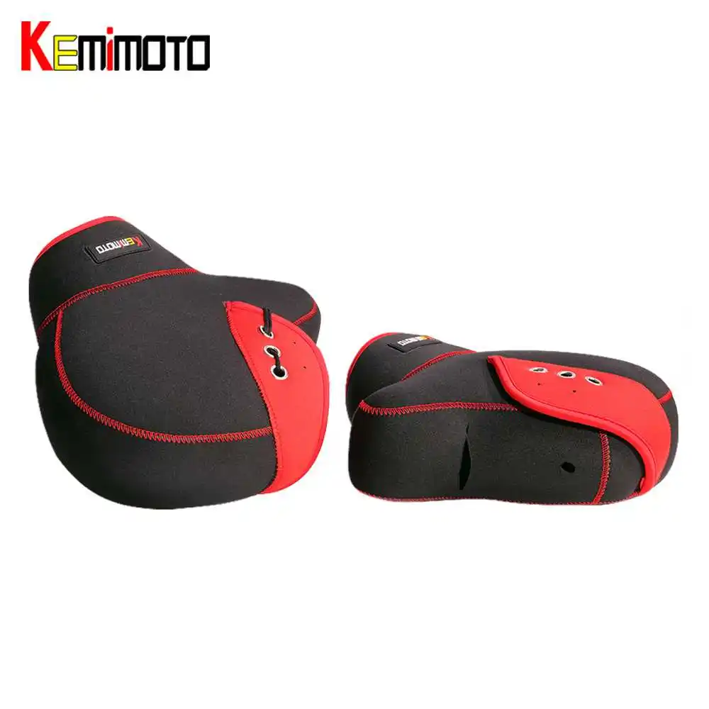 

KEMiMOTO Motorcycle Gloves handlebar gloves Scooter Hand Bar Winter Gloves ATV Fur Mitts Motorbike Quad Bike Waterproof