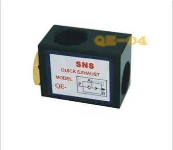 

new 1pcs QE-04 Pneumatic Air Flow Quick Exhaust Valve 1/2
