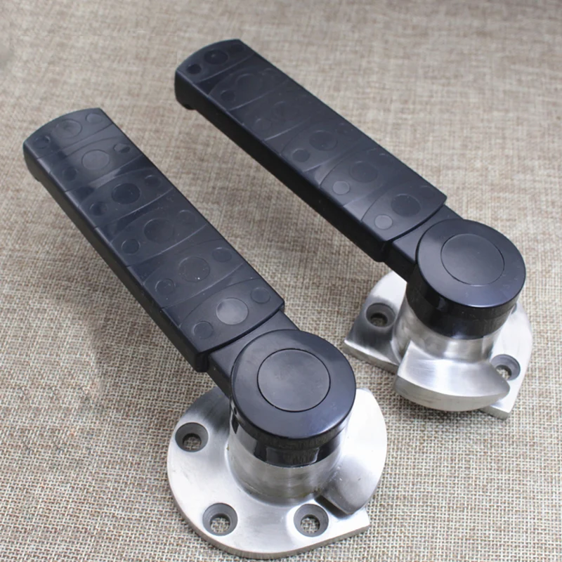 door handle Seafood steam box hinge oven door pull lock cold store knob hinge cabinet kitchen ...