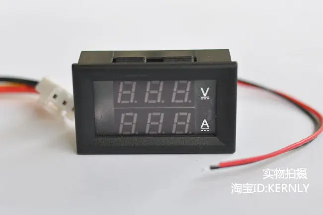 Цифровой DC 0 100V 50A измеритель напряжения тока 12V 24V Вольтметр Амперметр 2в1 цифровой