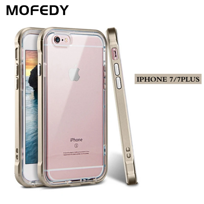 MOFEDY Silcone Soft TPU Phone Case For iPhone 6 6s plus Double Protection 7 8 Cases X |