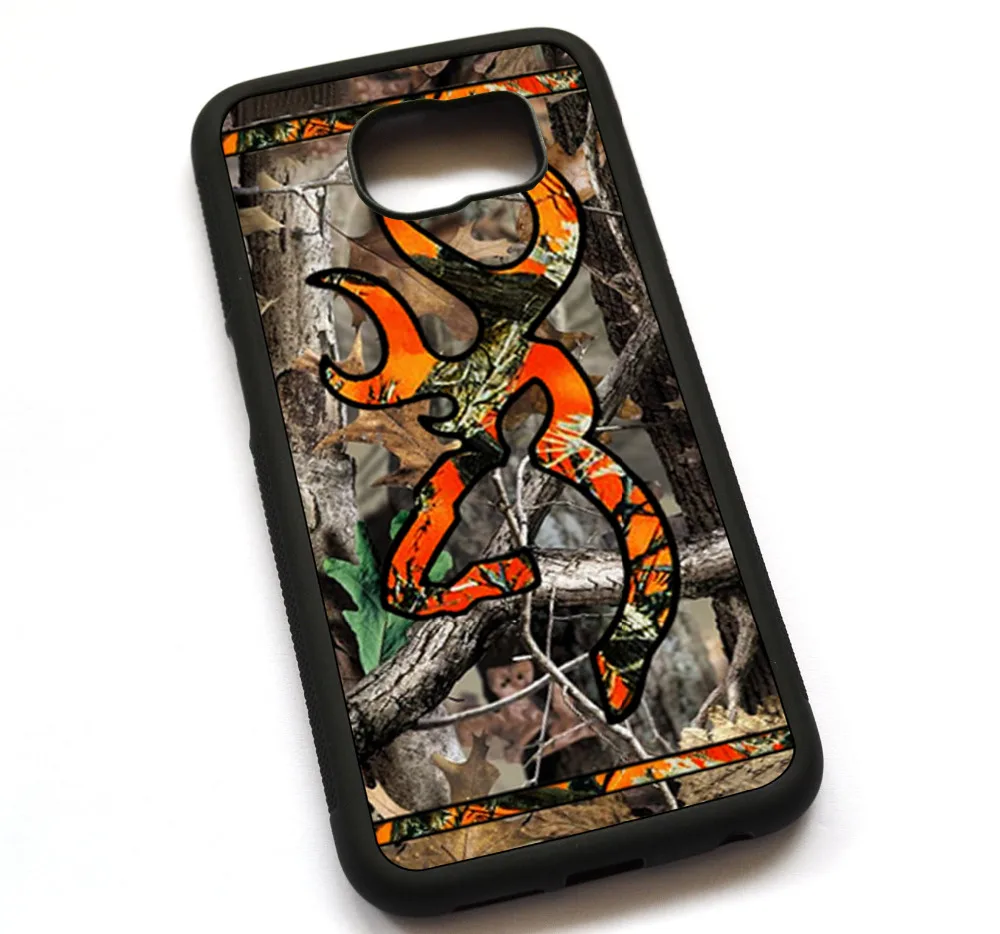 Mossy Oak Camo Orange List Logo Case Cover, Case For Samsung Galaxy S5