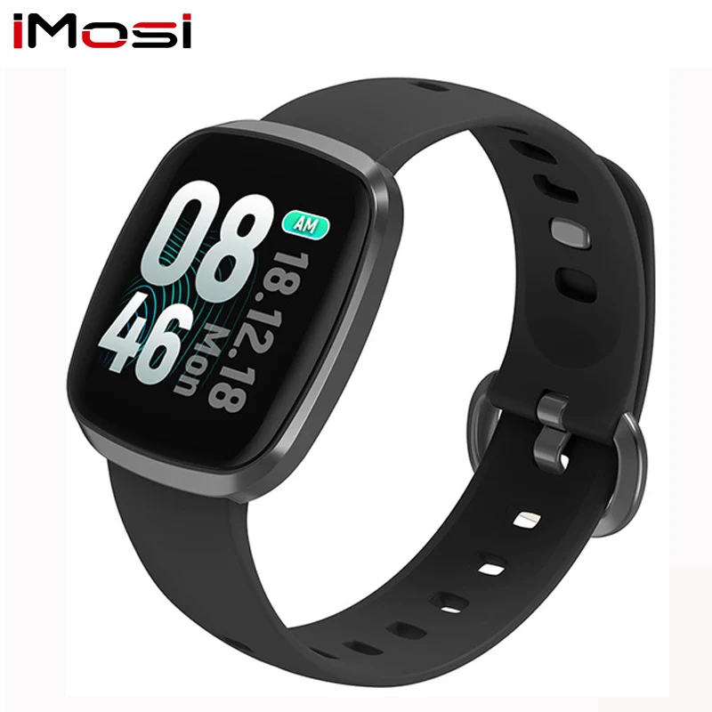

imosi GT103 Smart Watch Waterproof Blood Pressure Fitness Tracker Sleep Monitor Music Control Full Screen Touch for iPhone