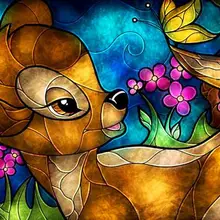 Алмазная картина на заказ мультяшный олень eigen foto икона Алмазная вышивка costura acessorios para costura футбол eid mubarak