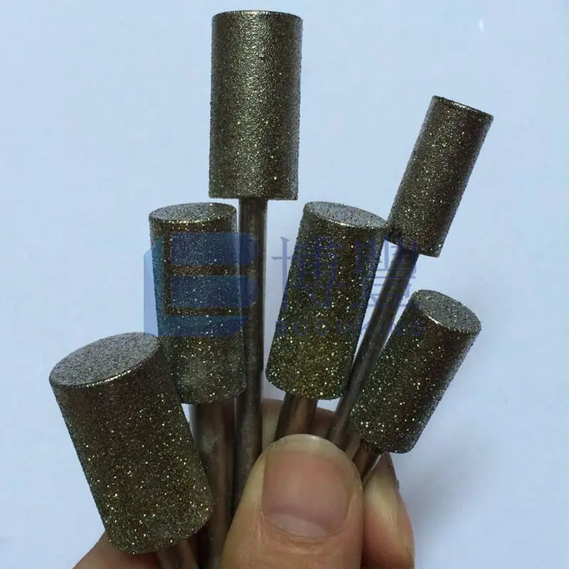 

Diameter 6mm~50mm Girt 80#/240#,Electroplated diamond grinding tools,Flat grinding wheel for glass/stone jade