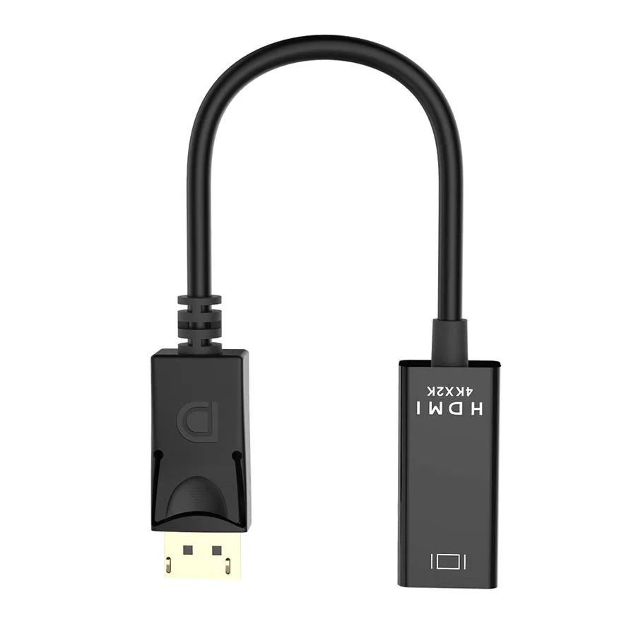 Robotsky Адаптер DP к HDMI display port Мужской к женскому HDMI кабель конвертер адаптер для проектора дисплей ноутбука ТВ 4K* 2K 1080P