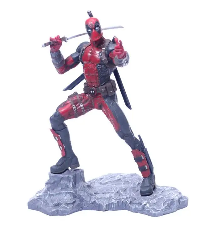 

Marvel X-Men Deadpool 1/6 Statue Super Hero Action Figure Model Toys 26cm