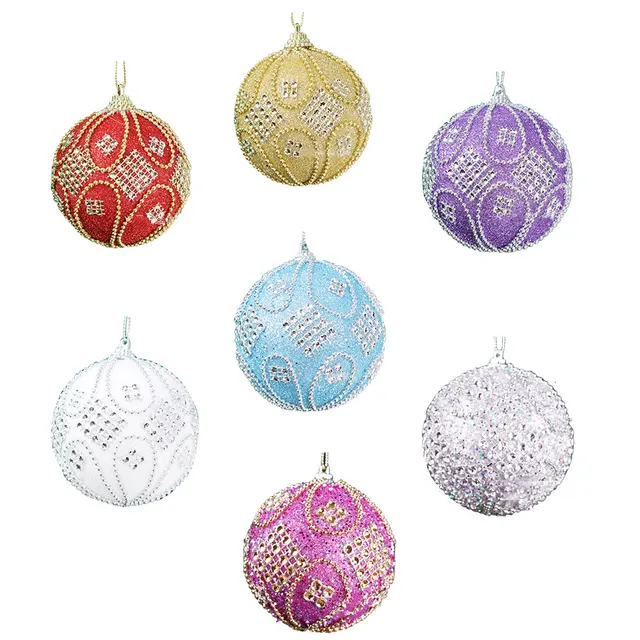 christmas tree glitter ball baubles xmas hanging party decor christmas tree glitter ball baubles xmas hanging party decor decoration