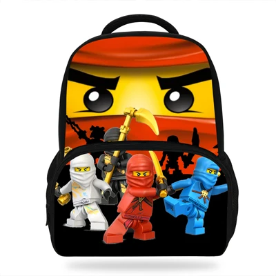 14 дюймов популярный детский мультяшный Ninjago рюкзак для девочек школьная сумка для мальчиков кунг-фу сумка для детей книжные сумки для подростков