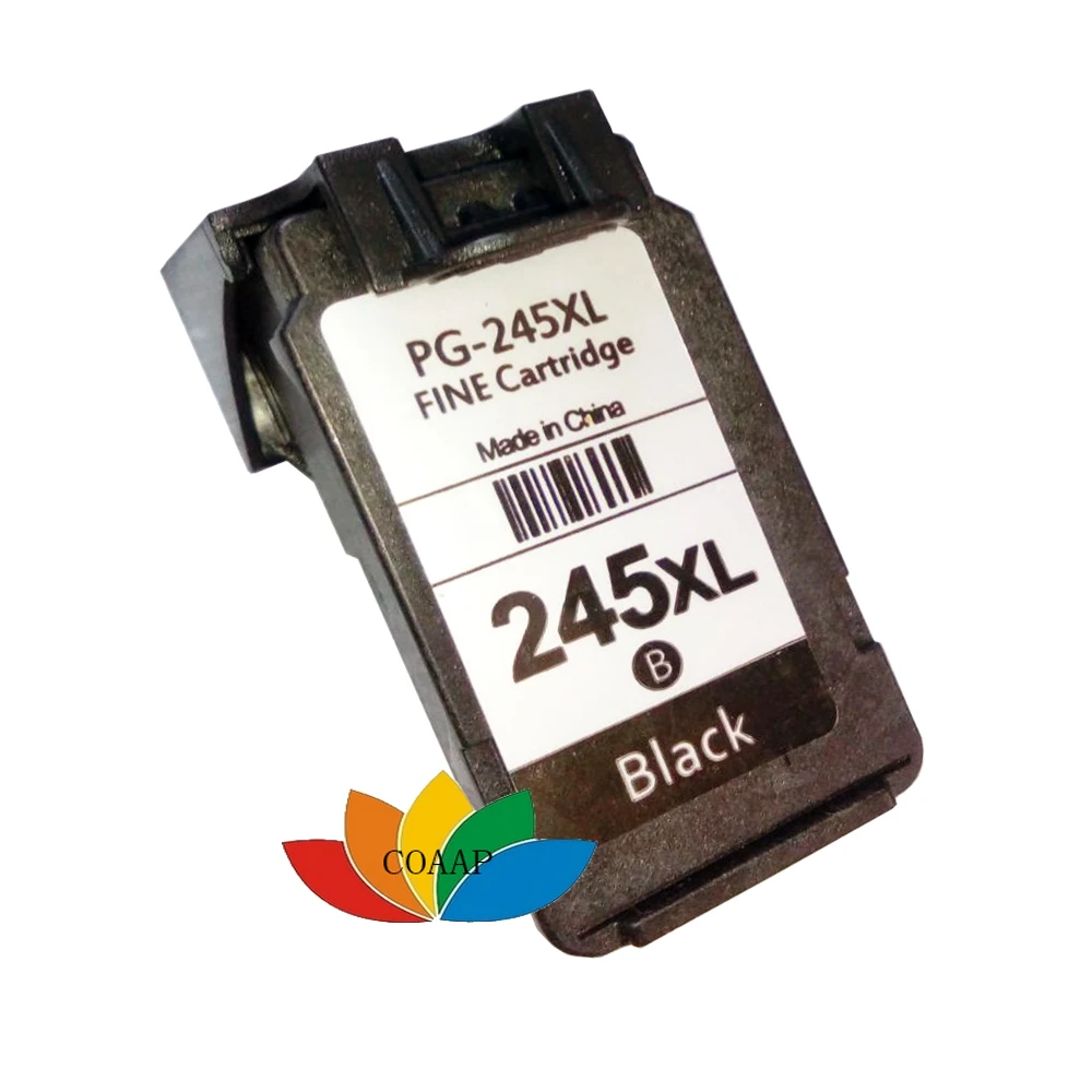 

1 Back Compatible Canon 245 Ink Cartridges for PIXMA MG2420 MG2922 MG2620 MG2520 iP2820 printer