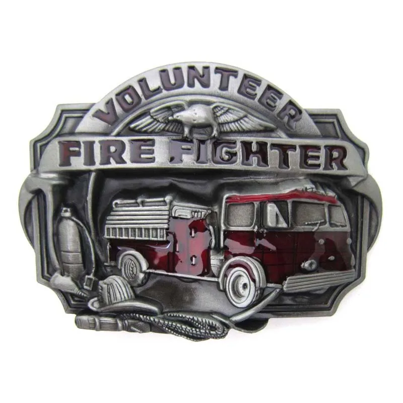 

Volunteer Fire Fighter Belt Buckle
