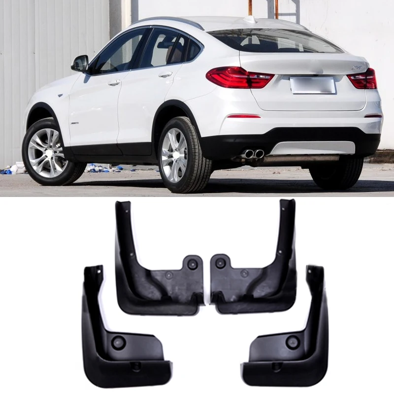 

FIT FOR BMW X4 F26 2014 2015 2016 MOLDED MUDFLAPS MUD FLAP SPLASH GUARD MUDGUARDS FRONT REAR FENDER ACCESSORIES