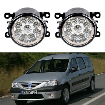 

For Dacia Logan MCV KS_ 2007 2008 2009 2010 2011 2012 2013 2014 2015 2016 9-Pieces Led Fog Lights 12V 55W Fog Head Lamp