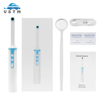 

WIFI Intraoral Camera 720P HD WIFI Dental Intraoral Camera Waterproof Endoscope Teeth Mirror LED Light Monitoring Inspection