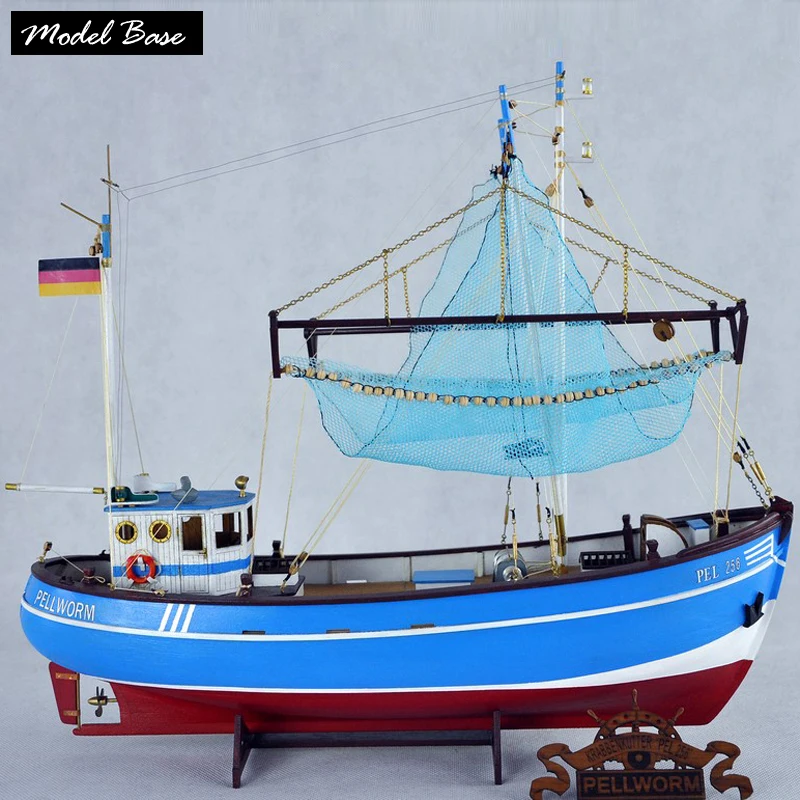 Model Boats Scale 1:48 PELLWORM Fishing Boat from Reliable toy
