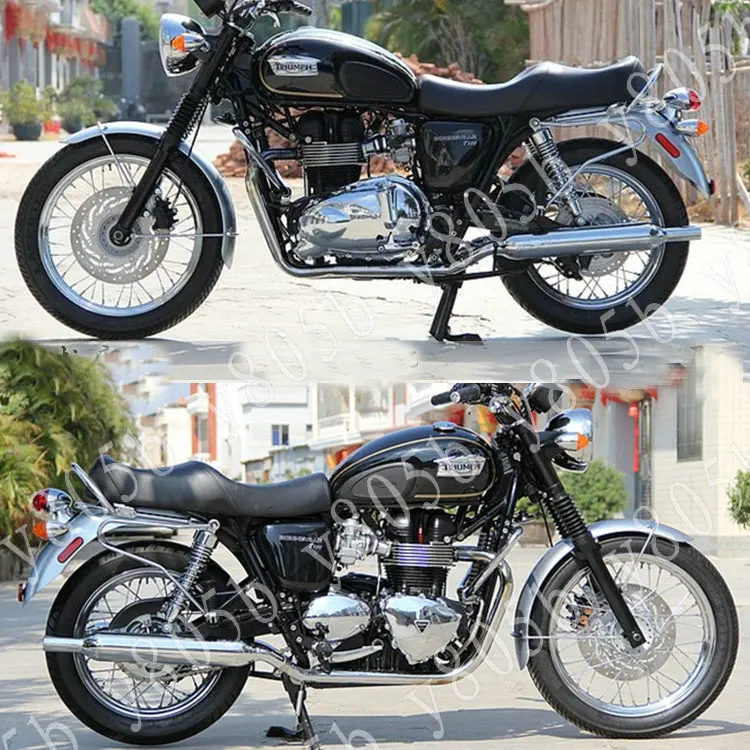 Matte Black Metal Engine Guard Crash Bar For Triumph Bonneville T100