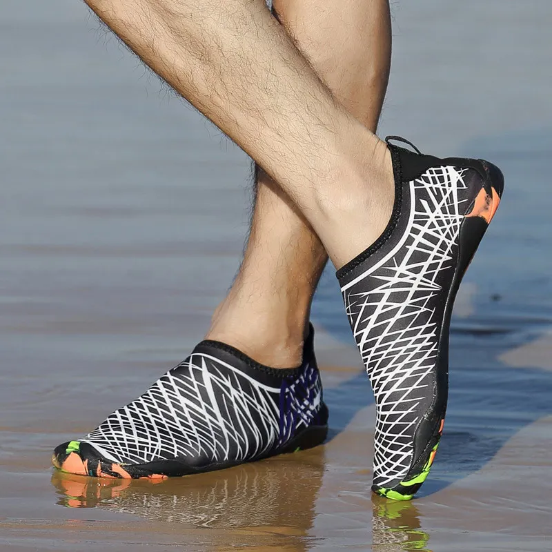 

Snorkeling Shoes Soft Quick Dry Scuba Boot Anti-slip Shoes for Diving Beach -OPK