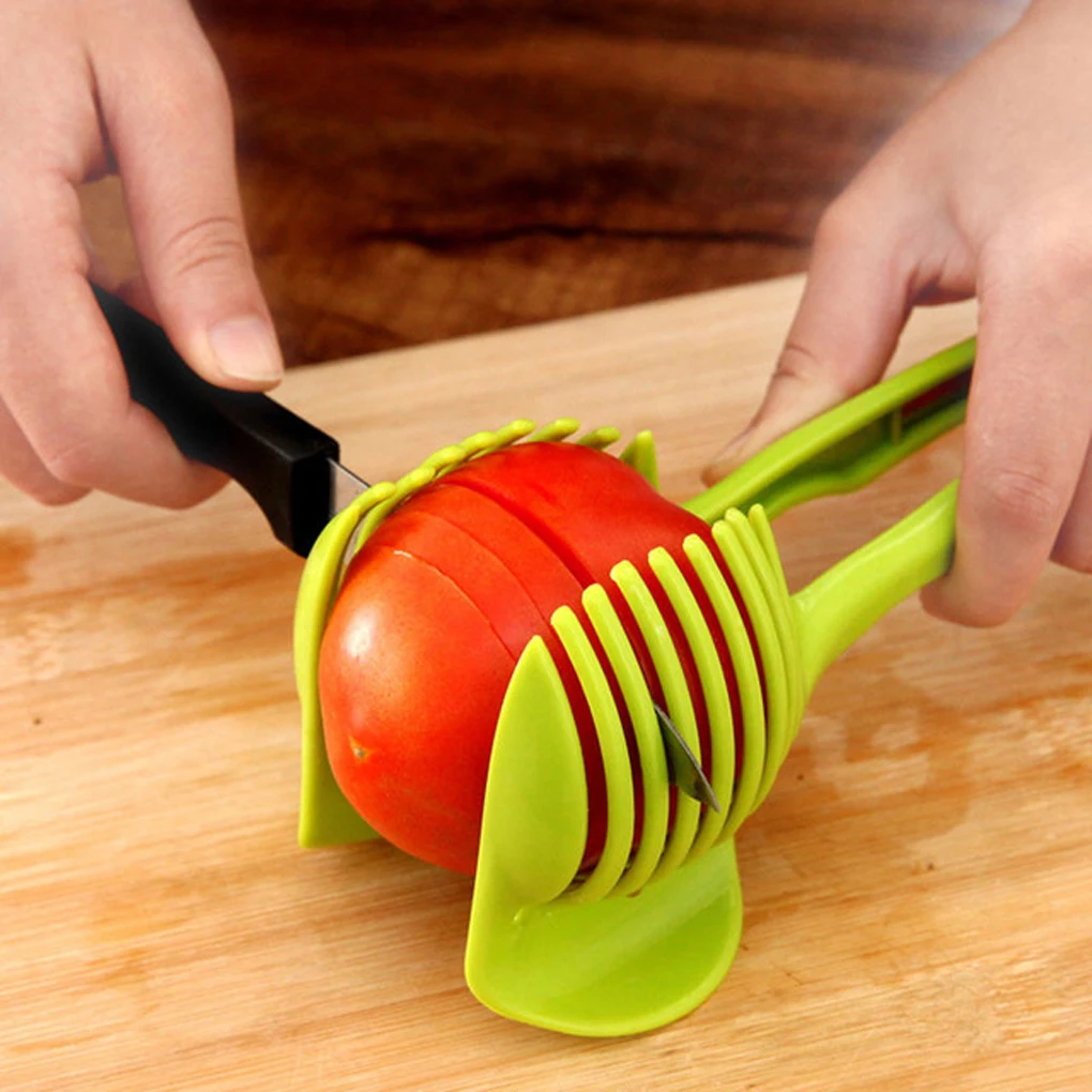 

Hand-held Fruit and Vegetable Slicer Lemon Tomato Fruit Slicer Multi-function Orange Slicer