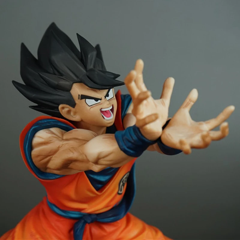 18 см аниме Dragon Ball Z Son Goku фигурки Ударная Волна Супер Saiyan Gokou ПВХ фигурка модель