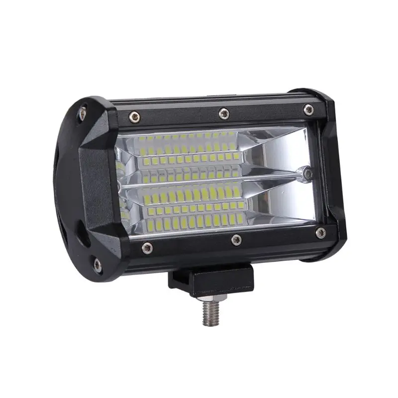 

240W 5inch Double-Row Work Light Automobile LED Light Bar Single Strip Light Spot Driving Illumination For Jeep Off-Road Vehicle