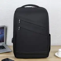 Черный путешествия ноутбук рюкзак для мужчин multi USB зарядка бизнес Back Pack школьные рюкзаки высокое ёмкость мужской bookbag 2019