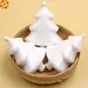 10PCS 70MM Mini Tree White Christmas Tree Modelling Polystyrene Styrofoam Foam Ball DIY Christmas Party Decorations Kids Gift ► Photo 1/6