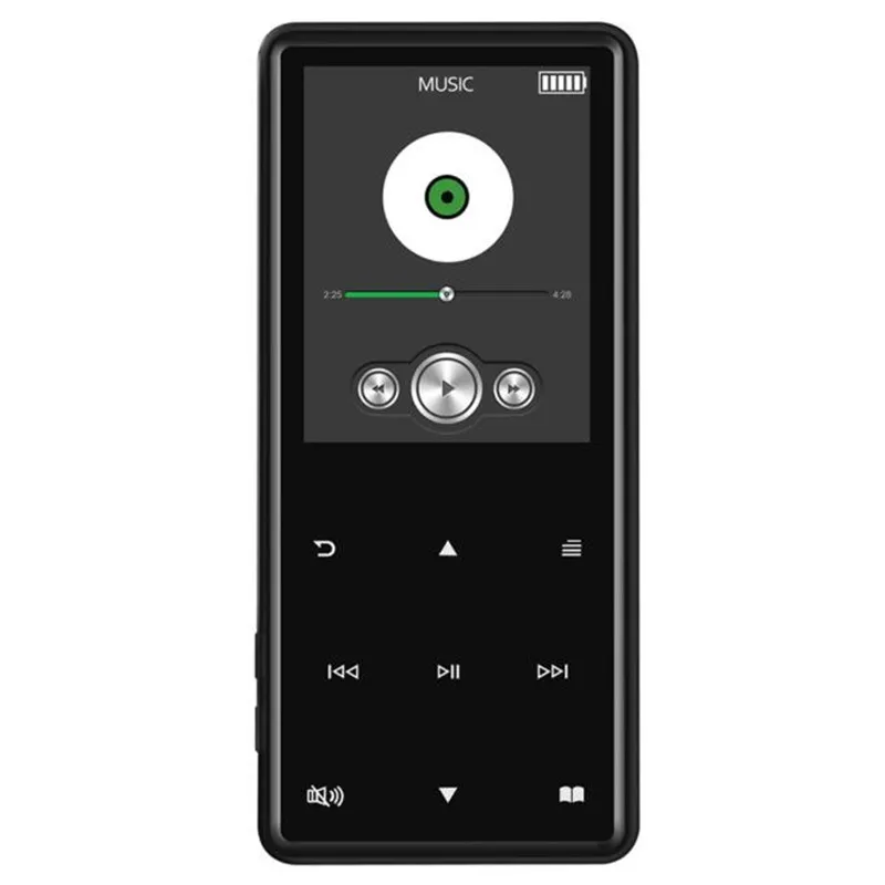 2," беспроводной Bluetooth 4,1 HiFi HD MP3 MP4 плеер, без потерь стерео Бас микрофон наушники, кабель быстрой зарядки, динамик FM Запись и TF слот