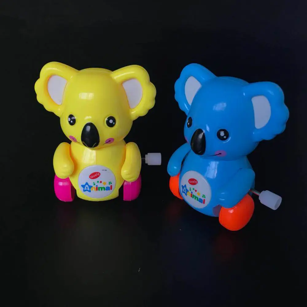 Новинка, 1 шт., мультяшное животное коала, форма, заводные пластиковые игрушки, подарок для детей, милые интересные творческие игрушки