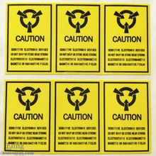 5000 шт/партия 2,7x4 см чувствительные электронные устройства бумажные наклейки с блеском ламинирования, пункт № CA32