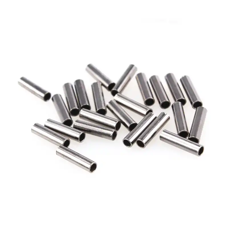 Various Size Fishing Line Copper Crimp Sleeve Tube Connector Accessories Tackle