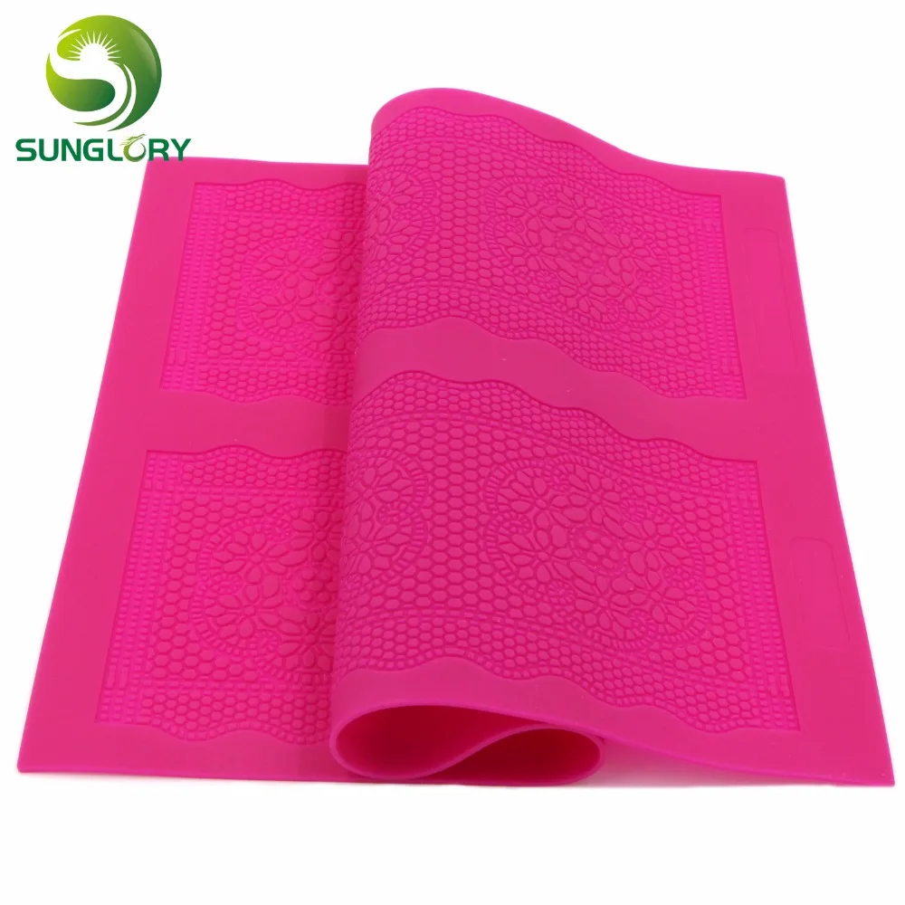 Buy Baking Silicone Lace Mat Cake Decoration Flower