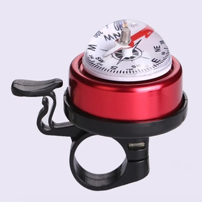 2016 Hot Sale Bicycle Bell Bike Compass Bells Ring Bicycle Frame Handlebar Big Bell Horn Crisp