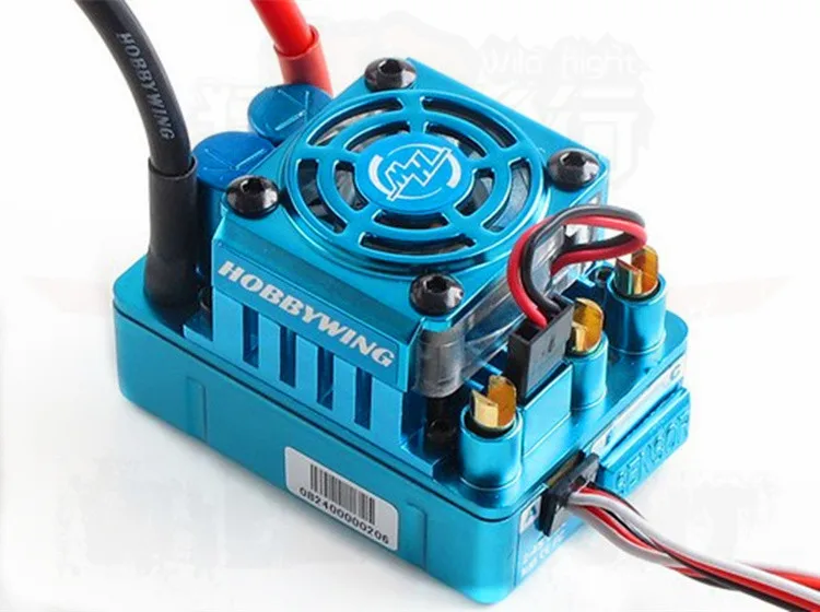 Цена сюрприз HOBBYWING XERUN SCT Pro 120A синий датчиками безщеточный ESC для 1/10 1/8 RC багги Весы