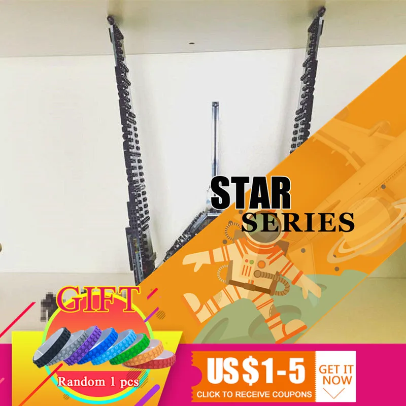 

05049 863Pcs Star Building blocks Wars The Shuttle war set Educational compatible with 75156 Toys lepin