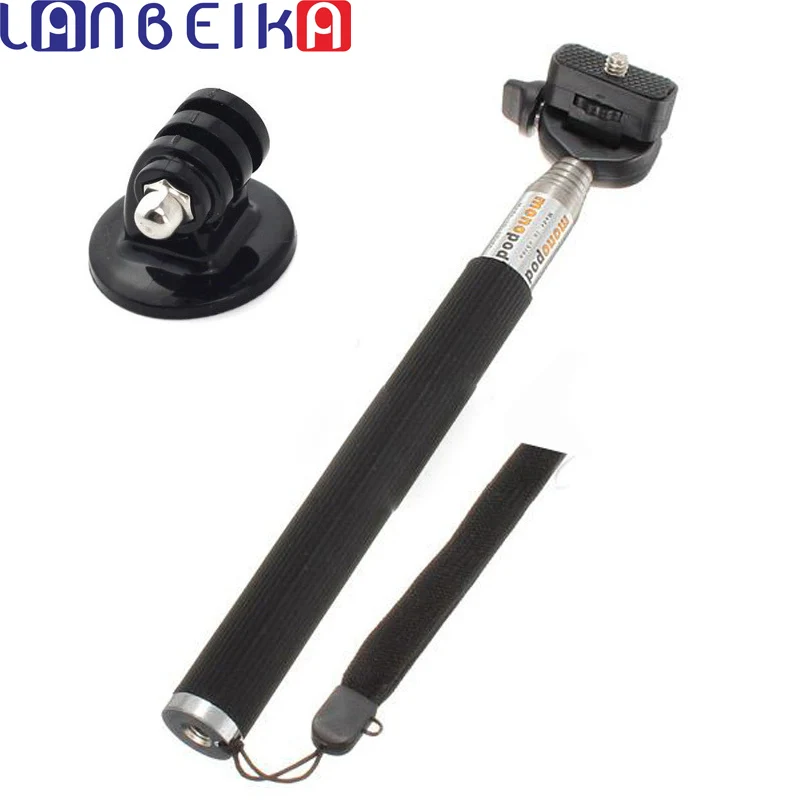 

LANBEIKA Accessories Extendable Handheld Stick Telescopic Monopod Mount Tripod for Gopro 7 6 5 4 3+ SJCAM SJ6 SJ7 SJ4000 YI Eken