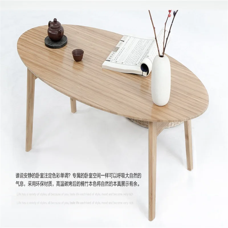 Multipurpose Eco-friendly Bamboo tea table Side tables Folding Leisure Tatami Coffee Tables
